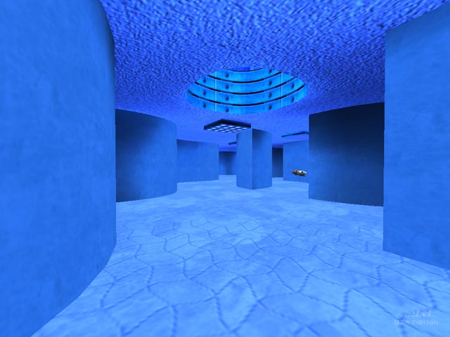 Glassy Blue Labirinth by Pasquake