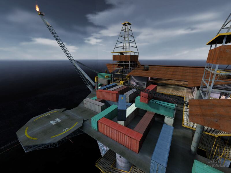 Platform M26, Hibernia, North Atlantic by gloogun Platform M26, Hibernia, North Atlantic by gloogun