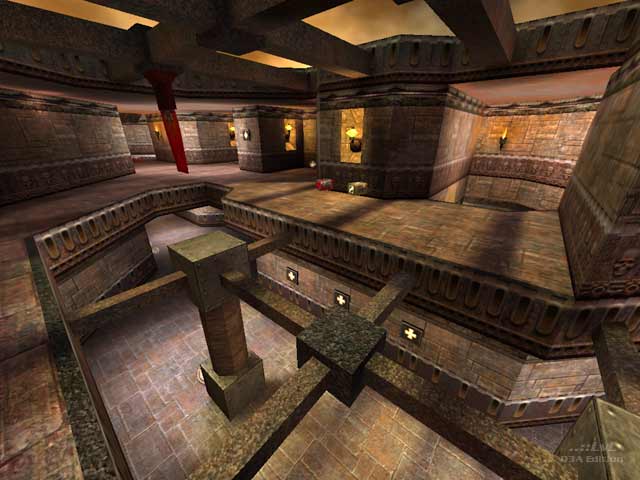 Review of Crash & Burn by dAde (my_map_q3dade8) - ..::LvL - Quake 3 Arena  Maps (Q3A Custom Maps)