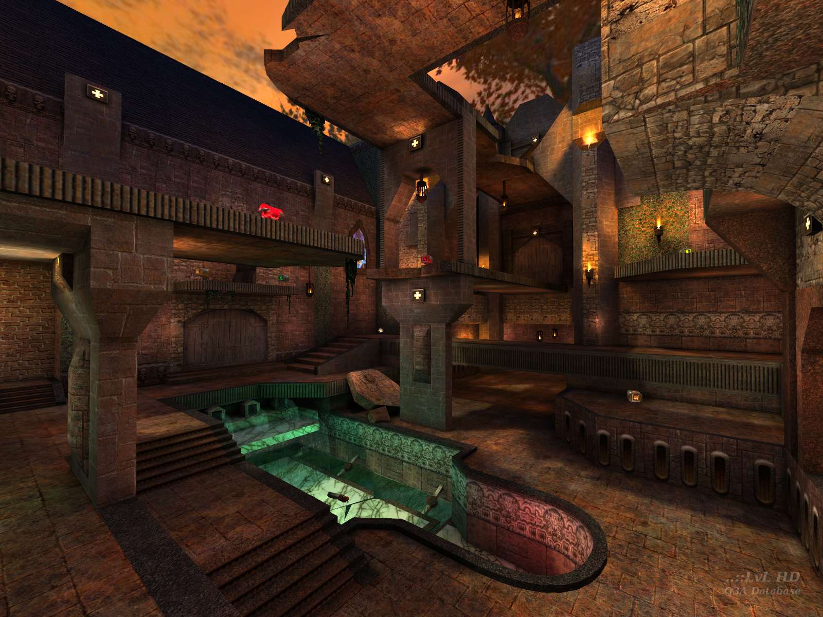 Quake 3 Arena q3arenax Map