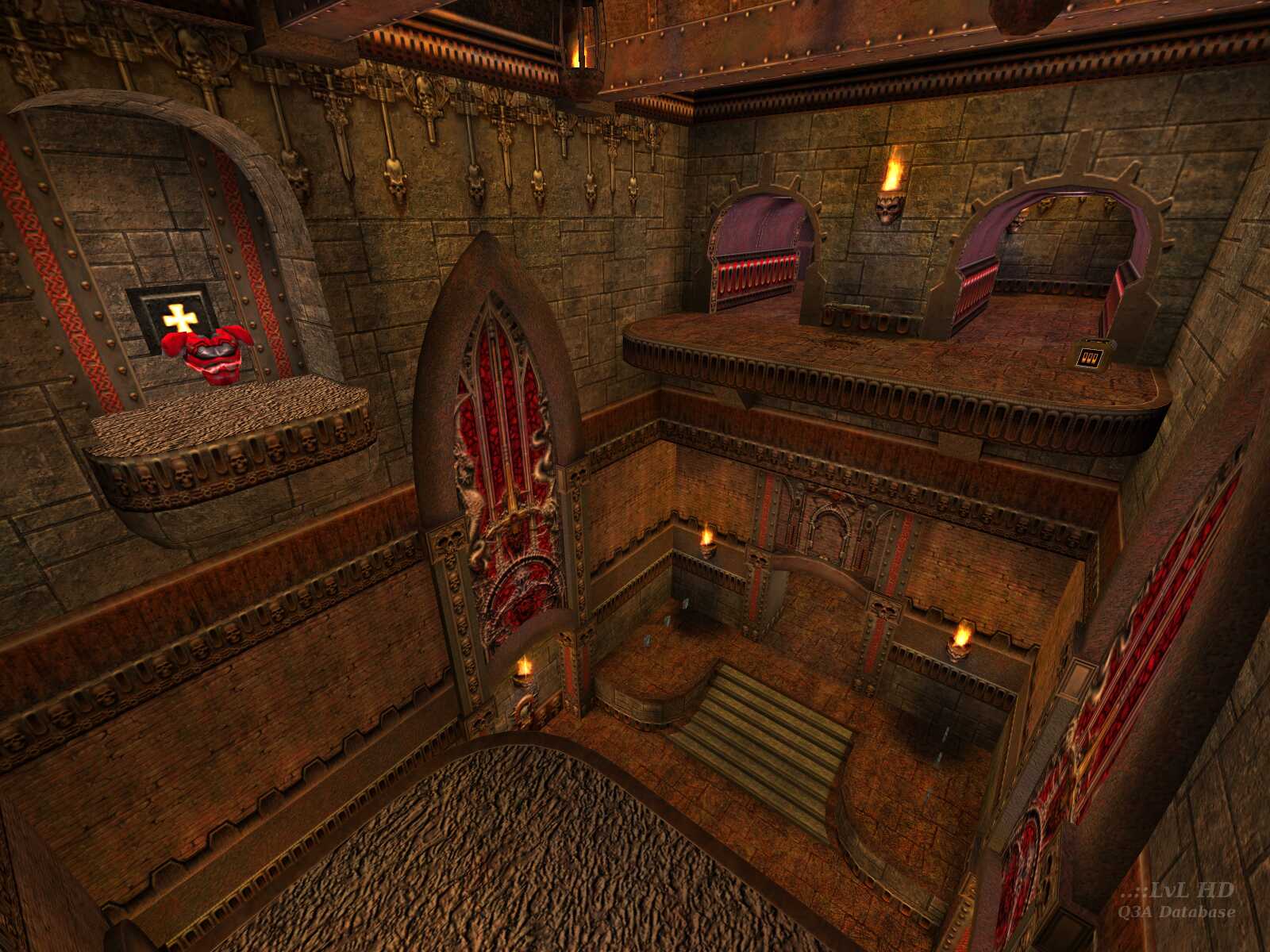 Screenshot for Blood Run Tourney by ztn (ztn3tourney1) - ..::LvL - Quake 3  Arena Maps (Q3A Custom Maps)